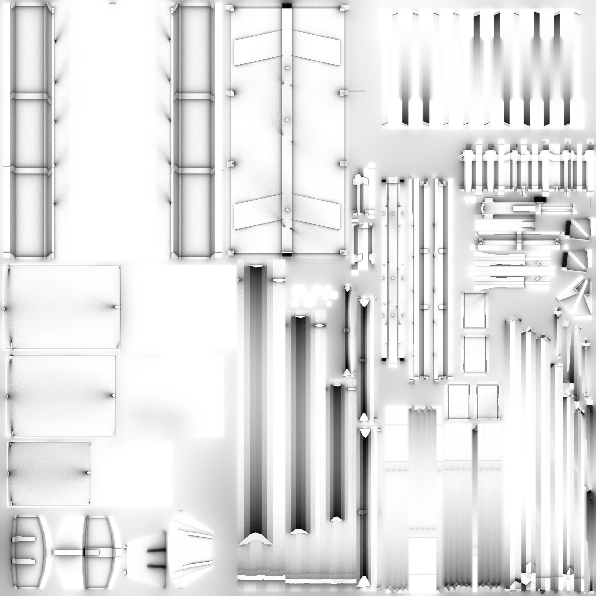 Korean Turtle Ship - Medieval Warship 02 Low-poly 3D model_16