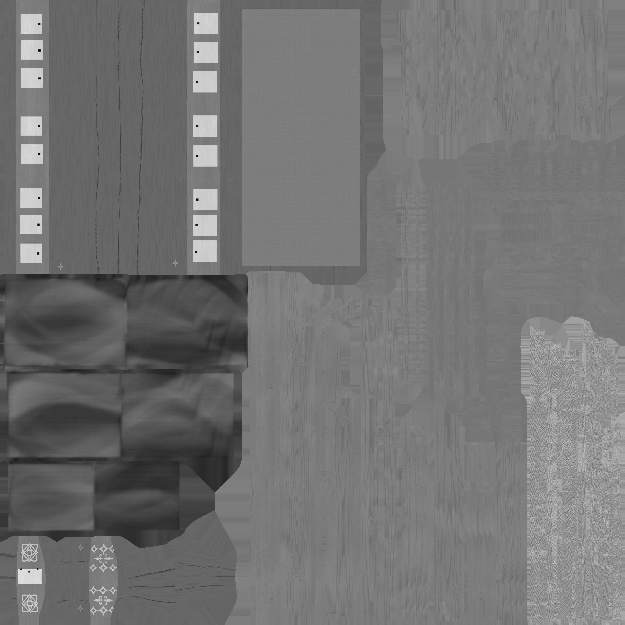 Korean Turtle Ship - Medieval Warship 02 Low-poly 3D model_17