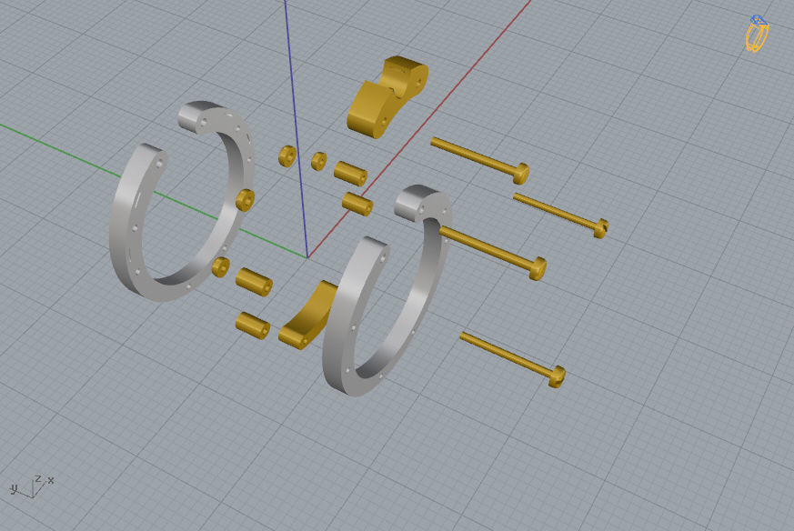 Man Ring 09 3D print model_14