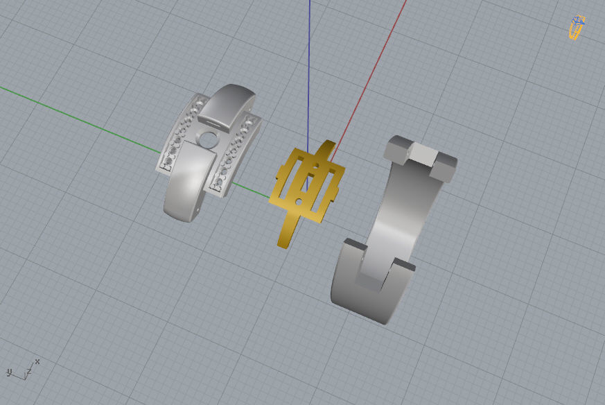 Man Ring 12 3D print model_14