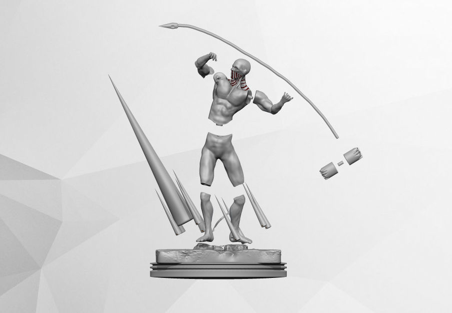 Tita War Hammer  3D print model_2