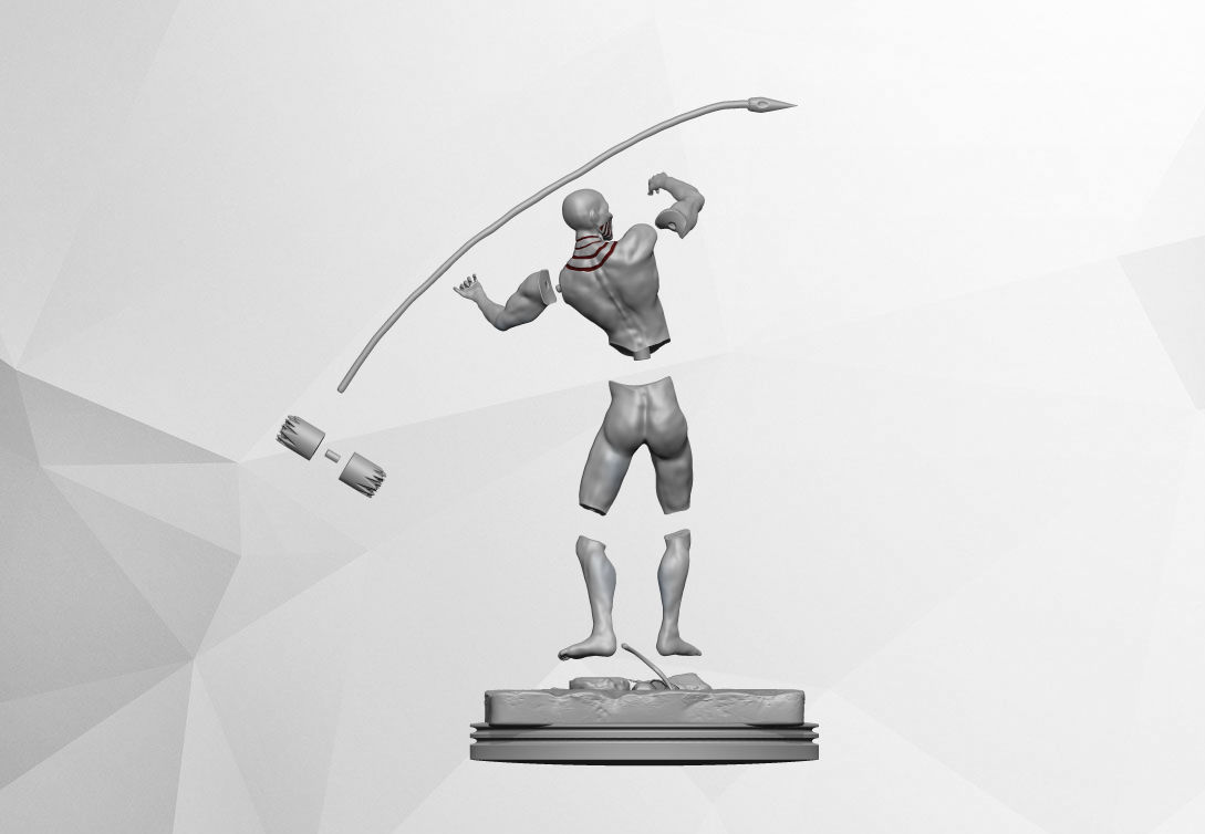 Tita War Hammer  3D print model_4