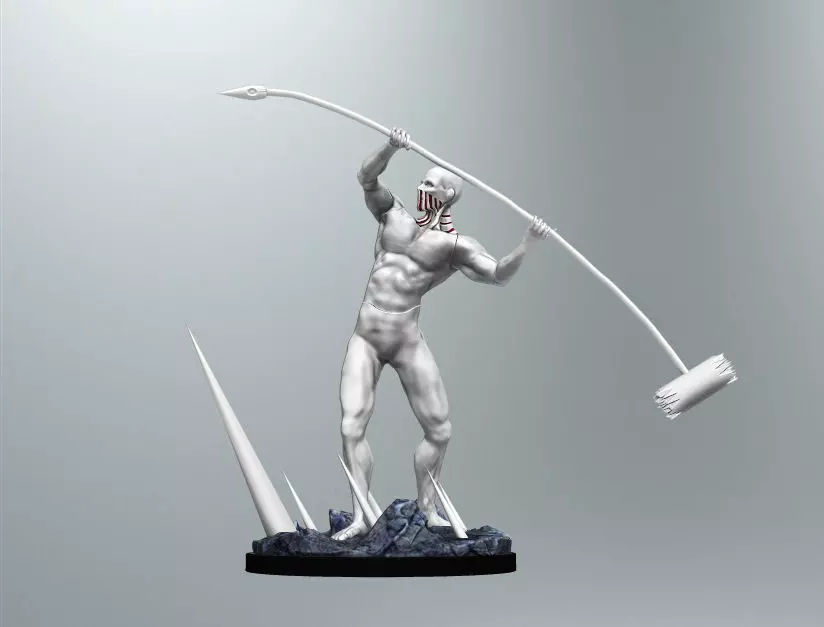 Tita War Hammer  3D print model_0