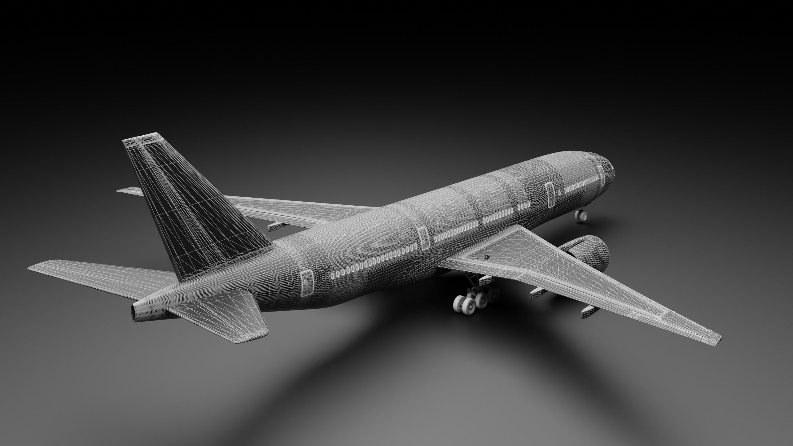 Boeing 777-200ER 3D model_8