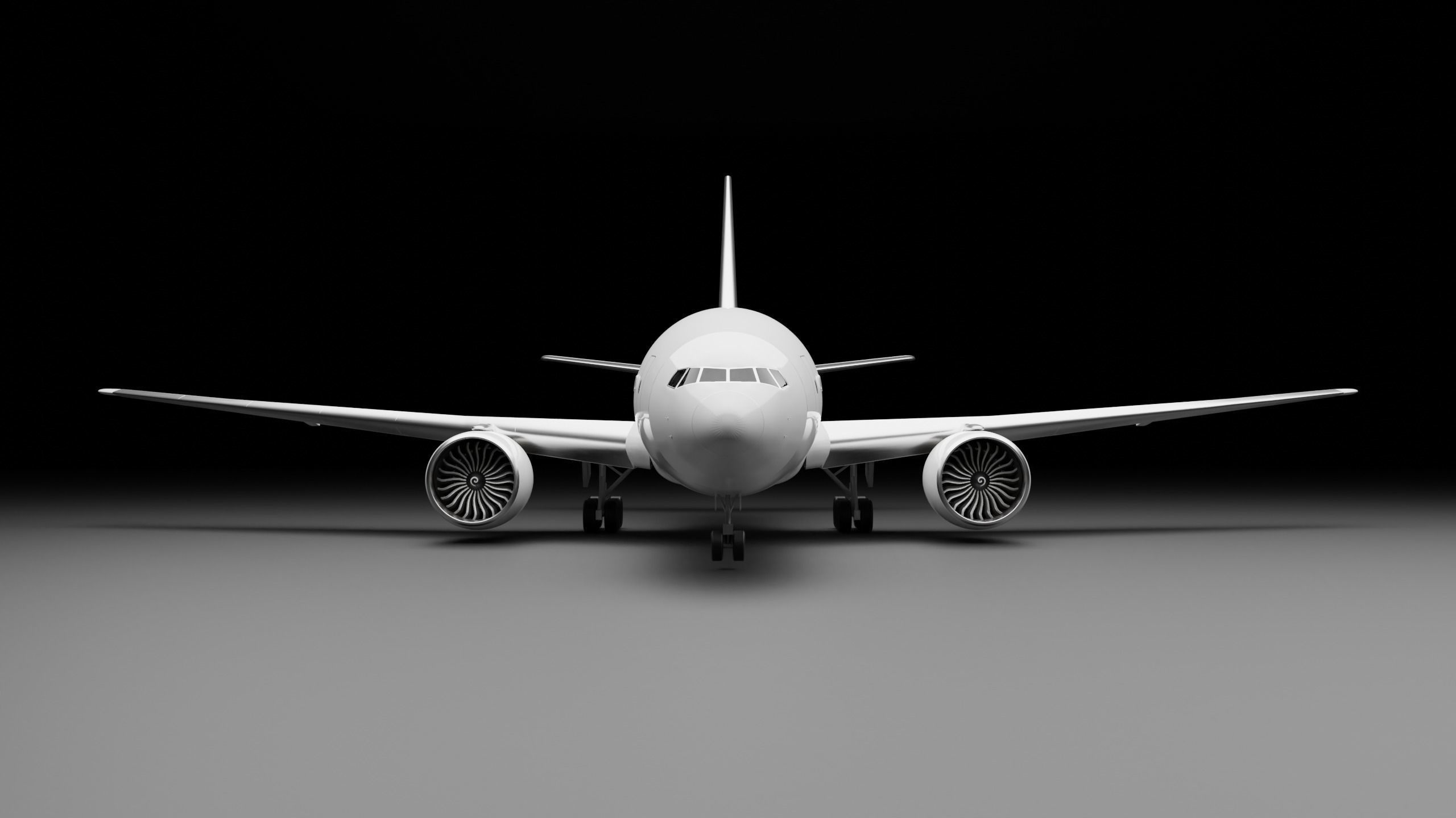 Boeing 777-200ER 3D model_4