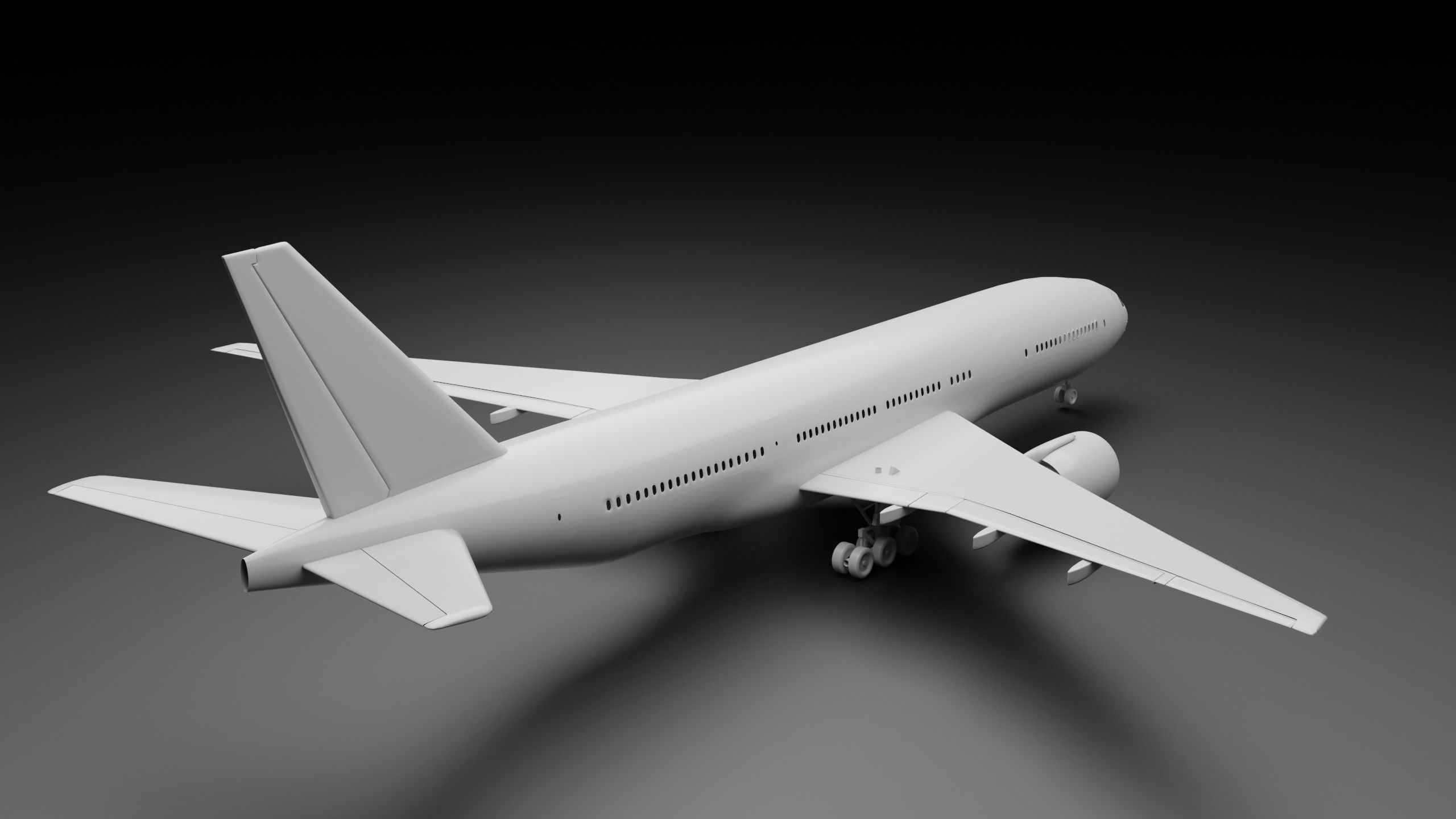 Boeing 777-200ER 3D model_7