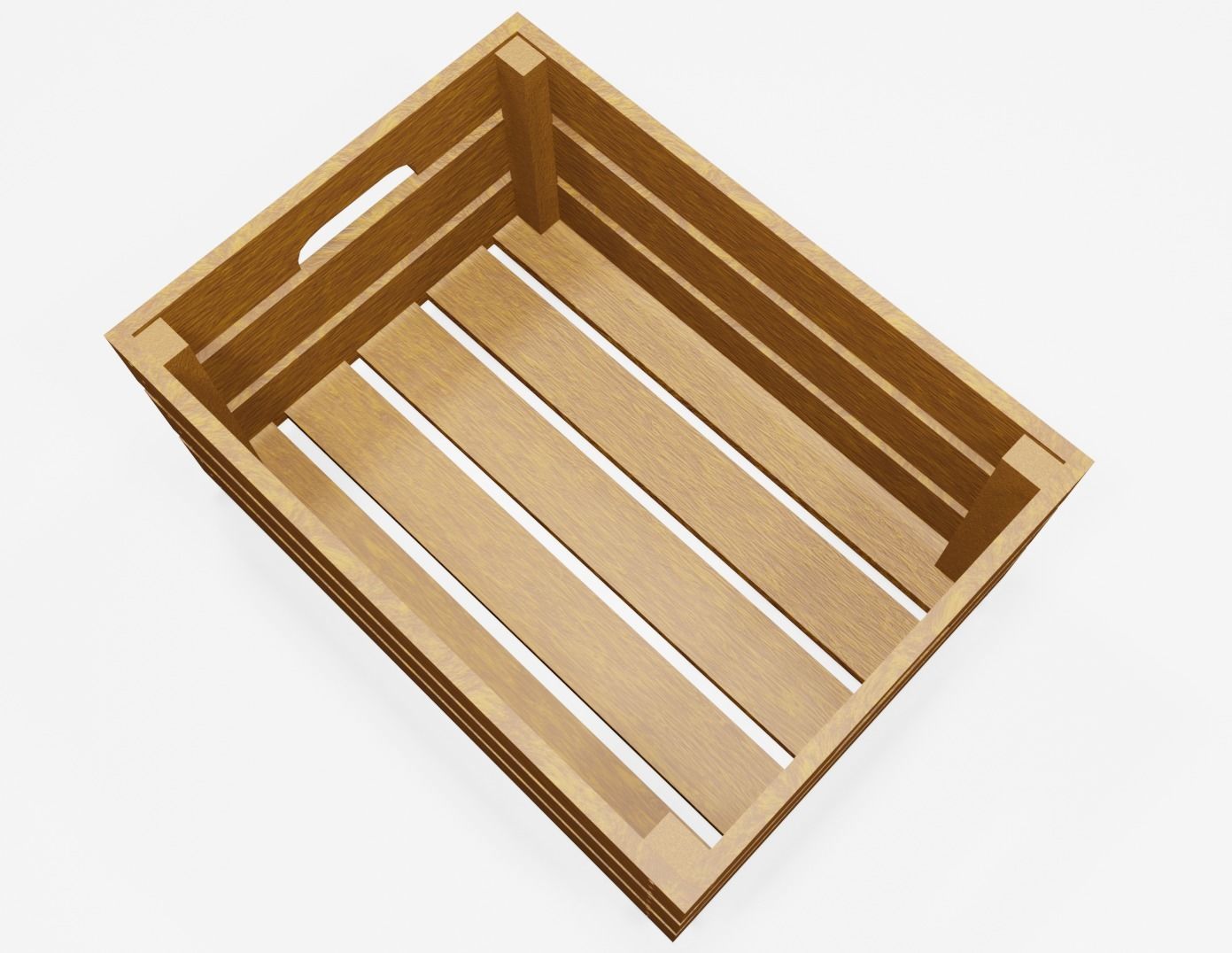 Wood Boxes  3D model_6