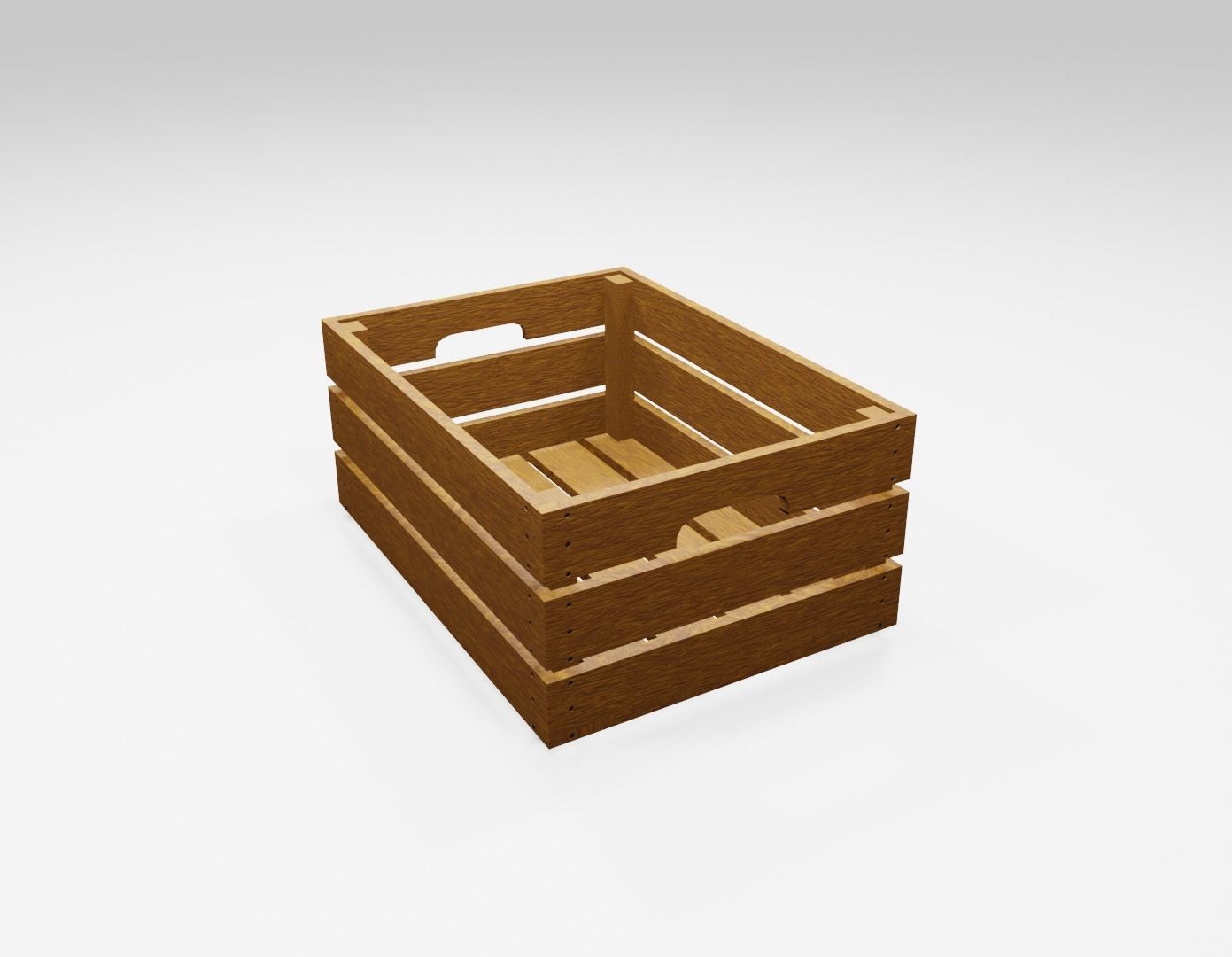 Wood Boxes  3D model_7