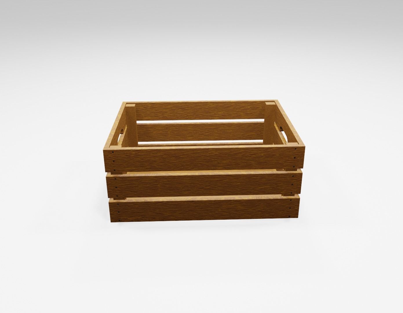 Wood Boxes  3D model_20