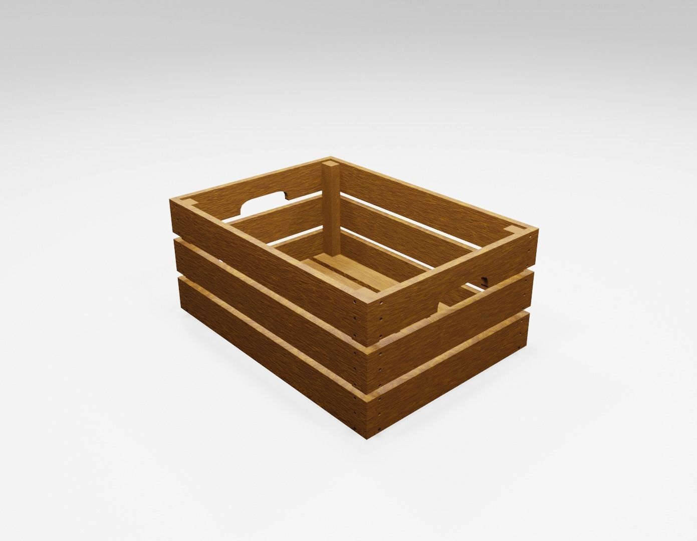 Wood Boxes  3D model_8