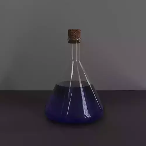 Flasks flask with liquid