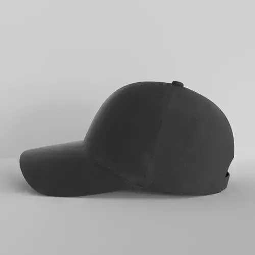 Baseball Cap PBR Low-poly 3D model