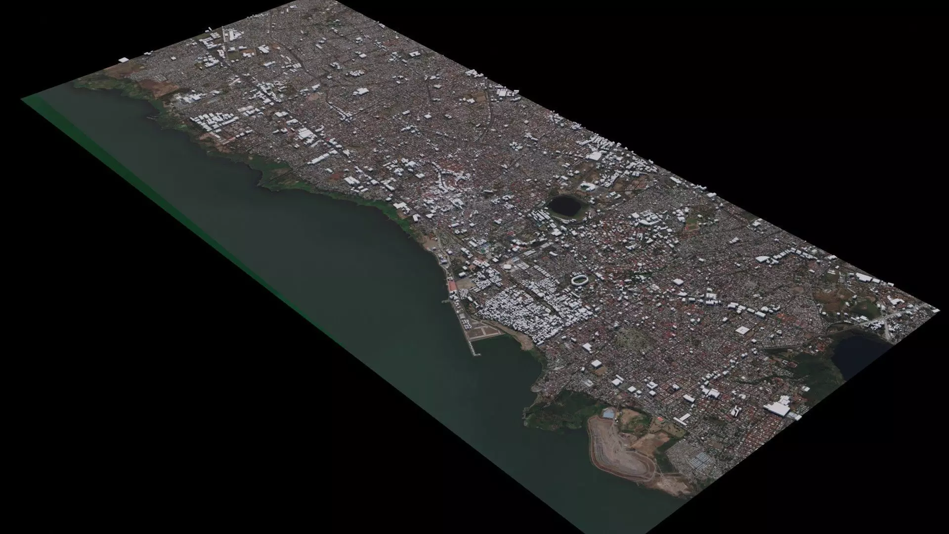 Managua - Nicaragua 3D model_0