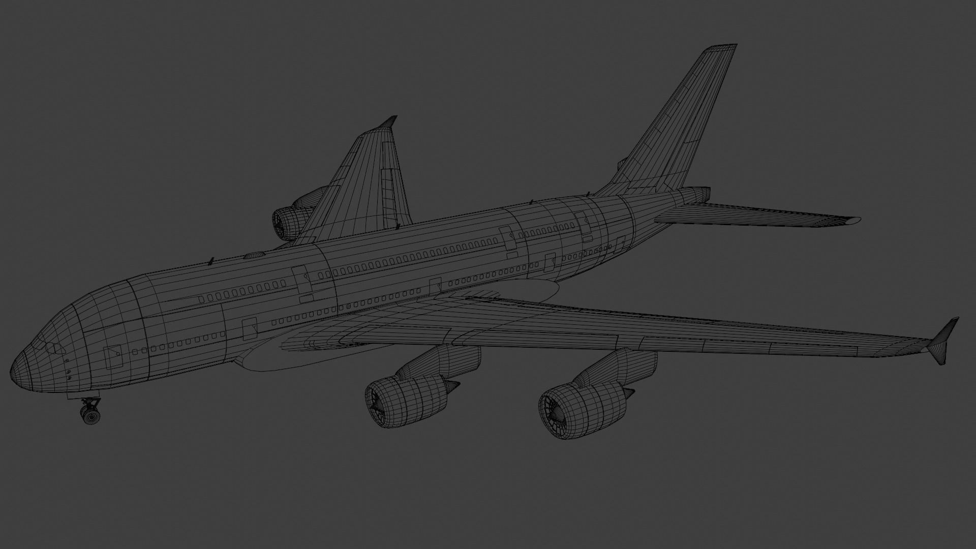 Airbus A380-800 3D model_7