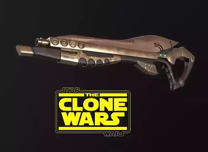 ZYGERRIAN BLASTER STAR WARS CLONE WARS