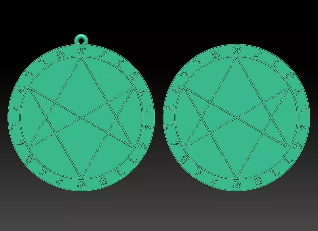 Yu-Gi-Oh orichalcum 3D print model 3D print model_0