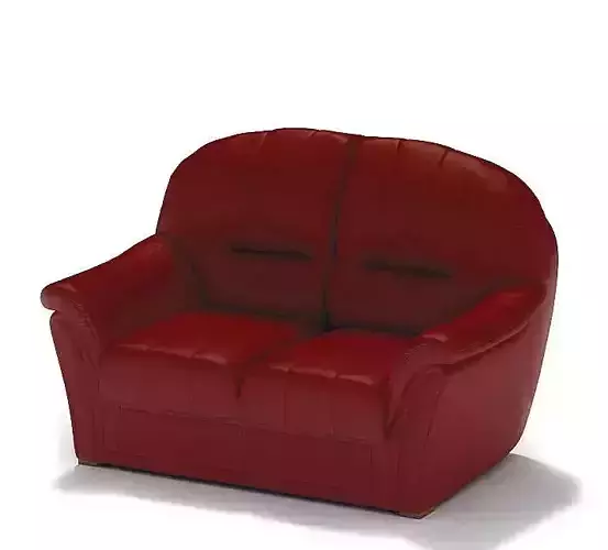 Red Modern Couch