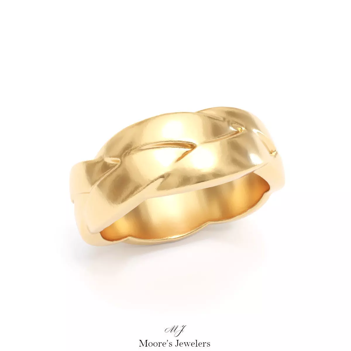 7mm Weave Ring 3d Model 3D print model