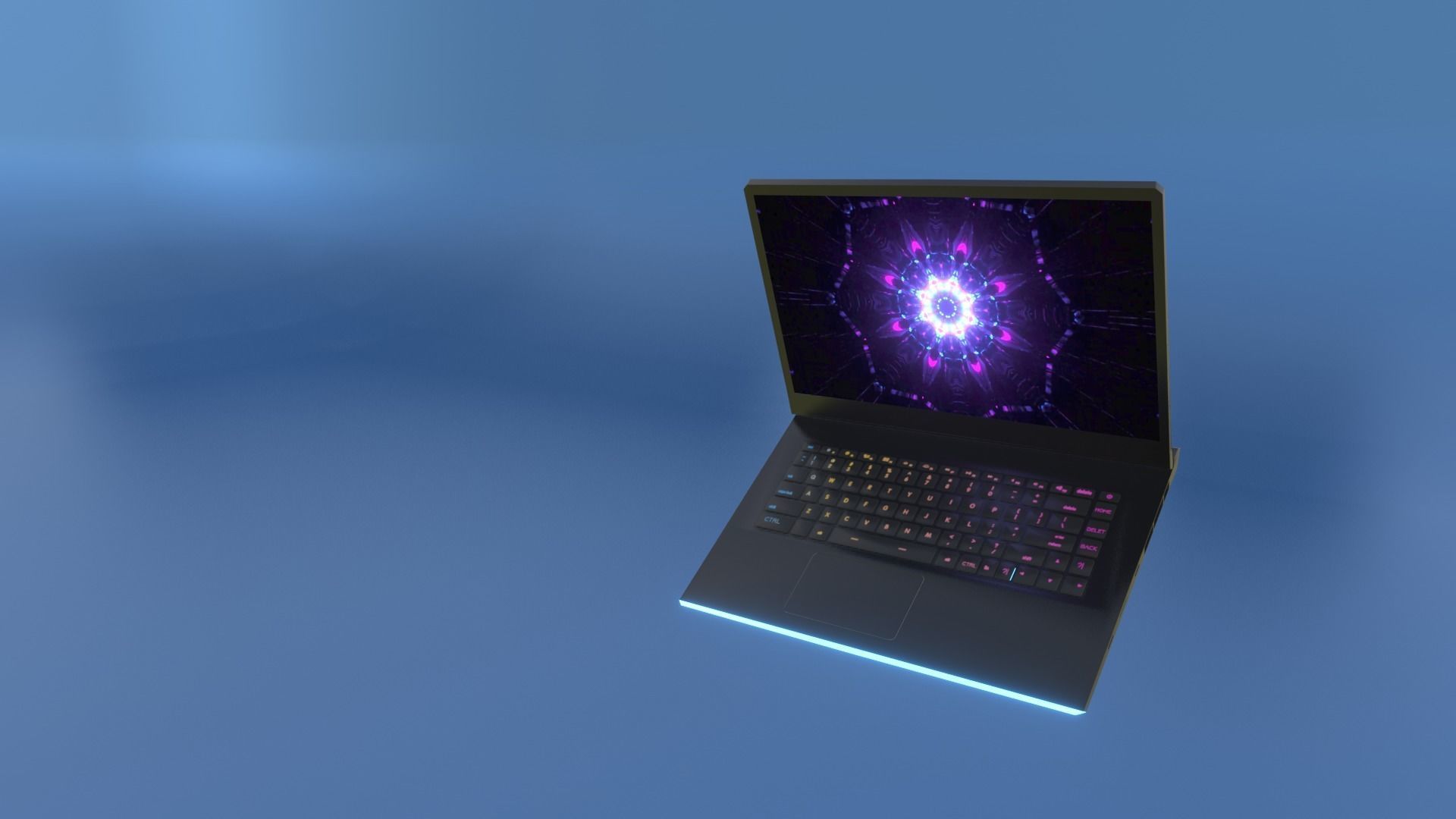 laptop 3D model_5