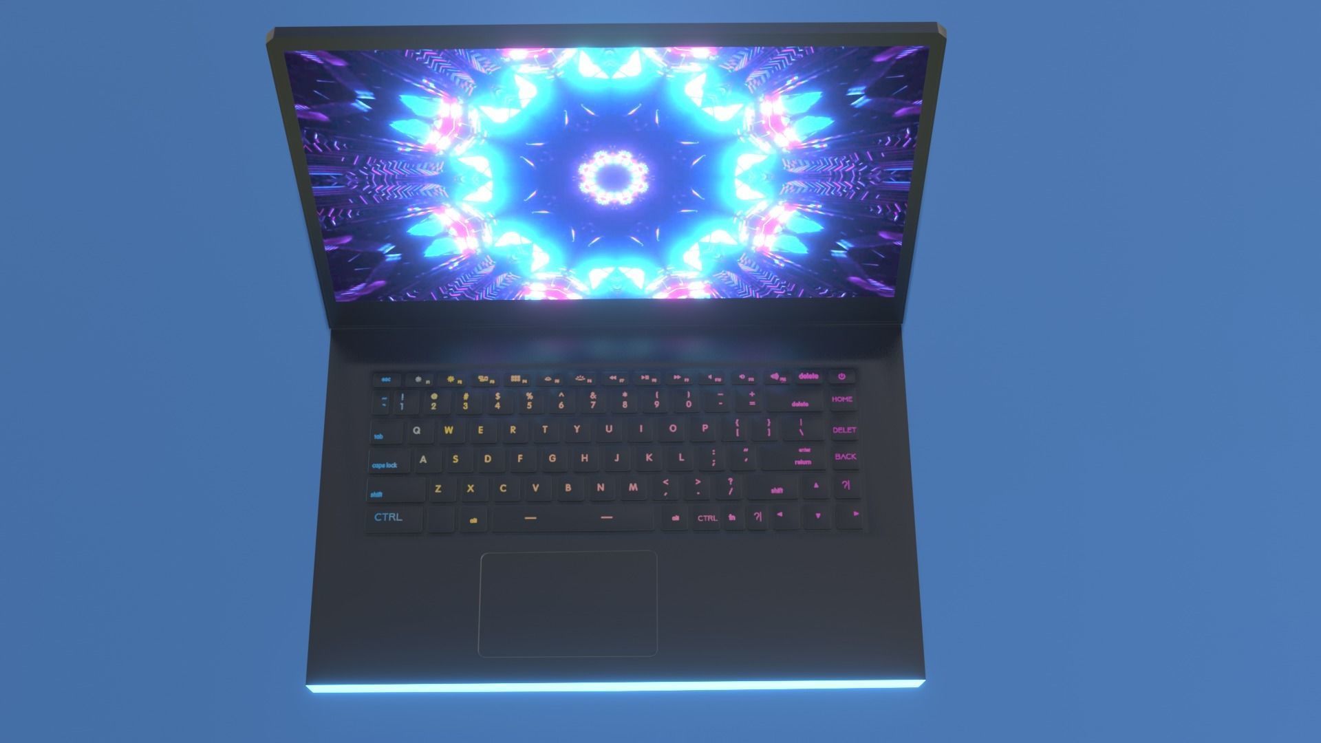 laptop 3D model_4