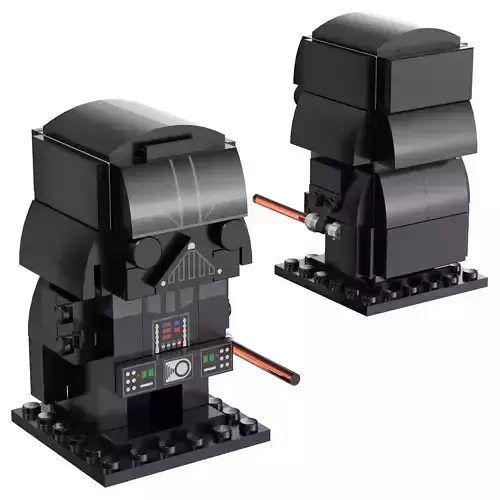 Lego Brickheadz - 41619 Darth Vader 3D model