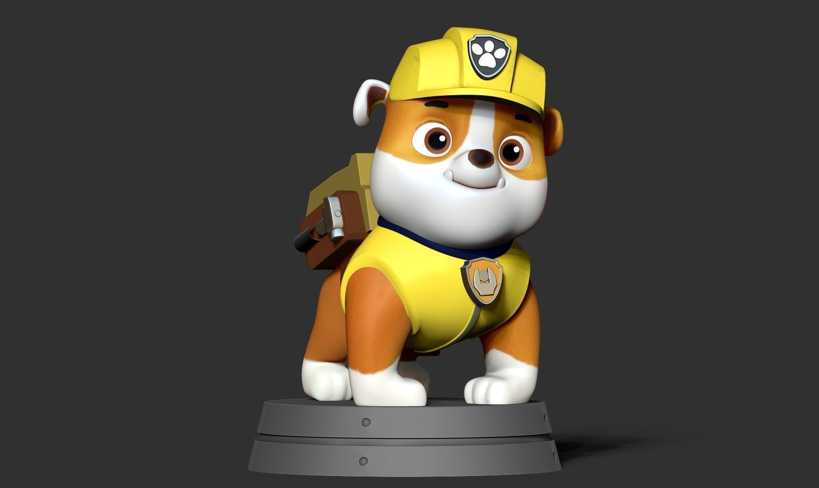 Rubble - PAW Patrol 3D print model_8