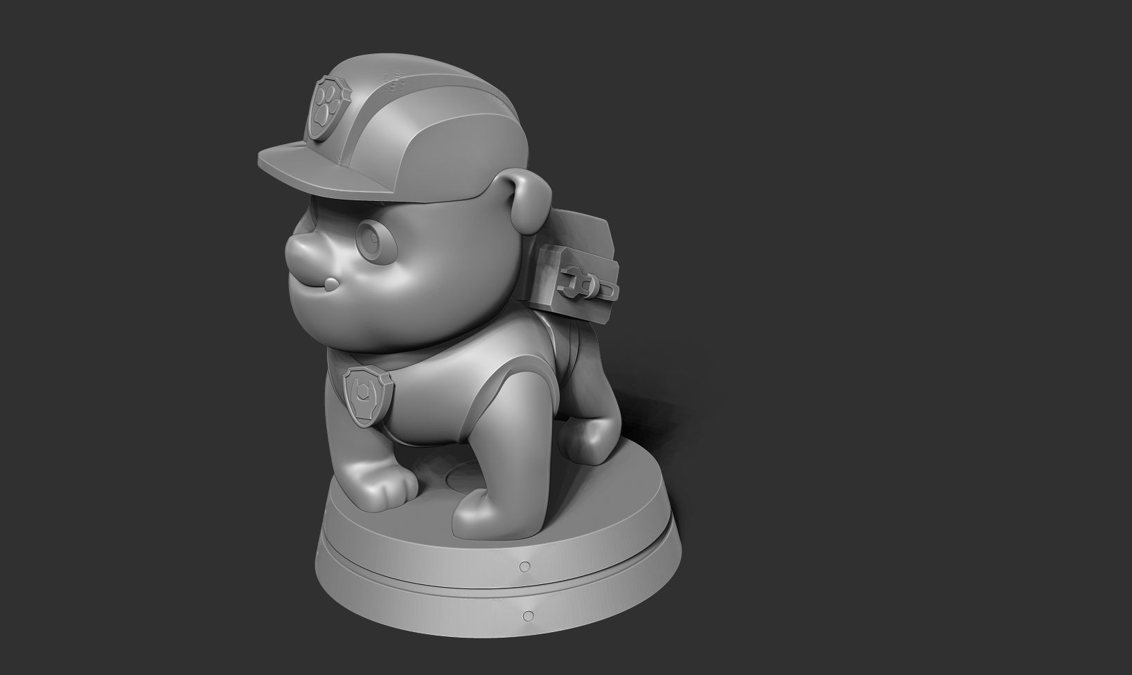 Rubble - PAW Patrol 3D print model_17