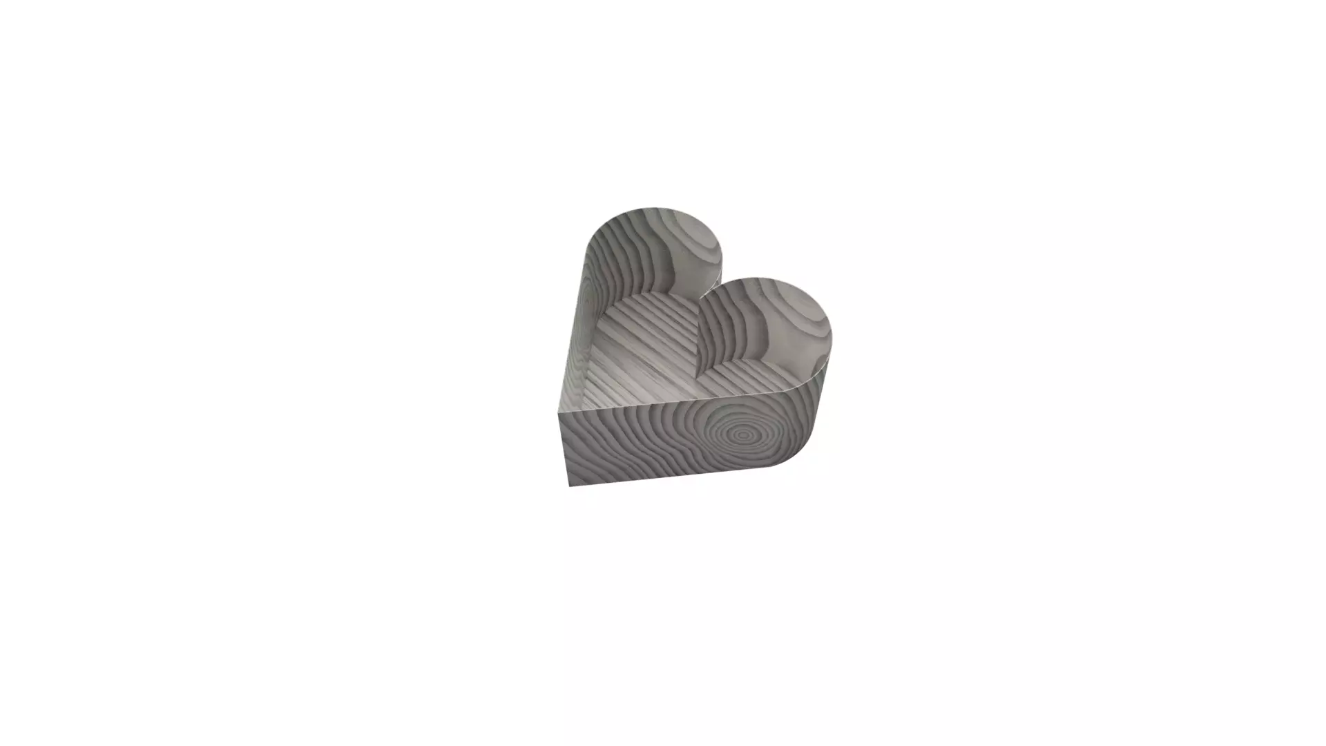 Printable Box Heart Free 3D print model