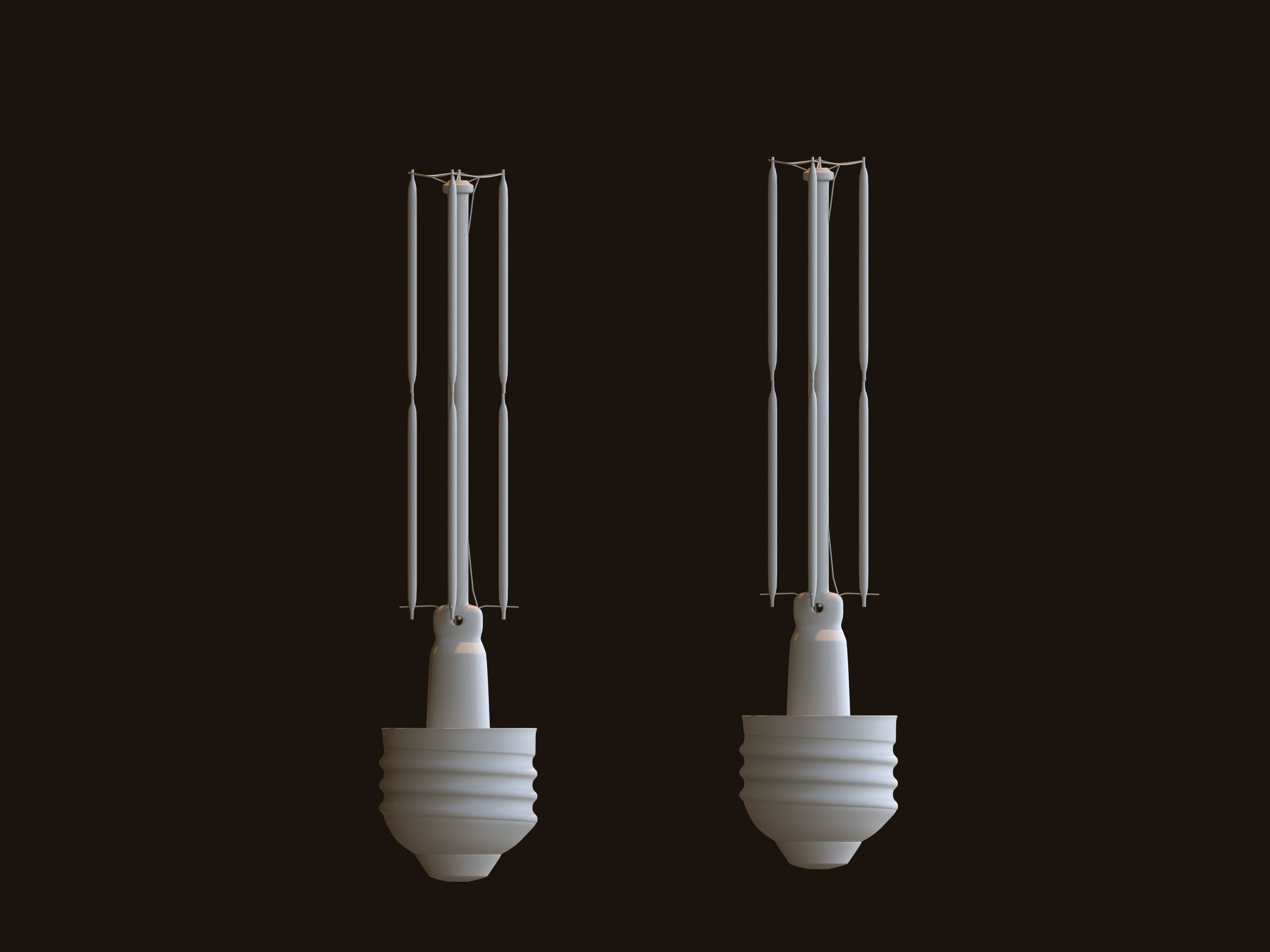 Tubilar light bulb 3D model_3