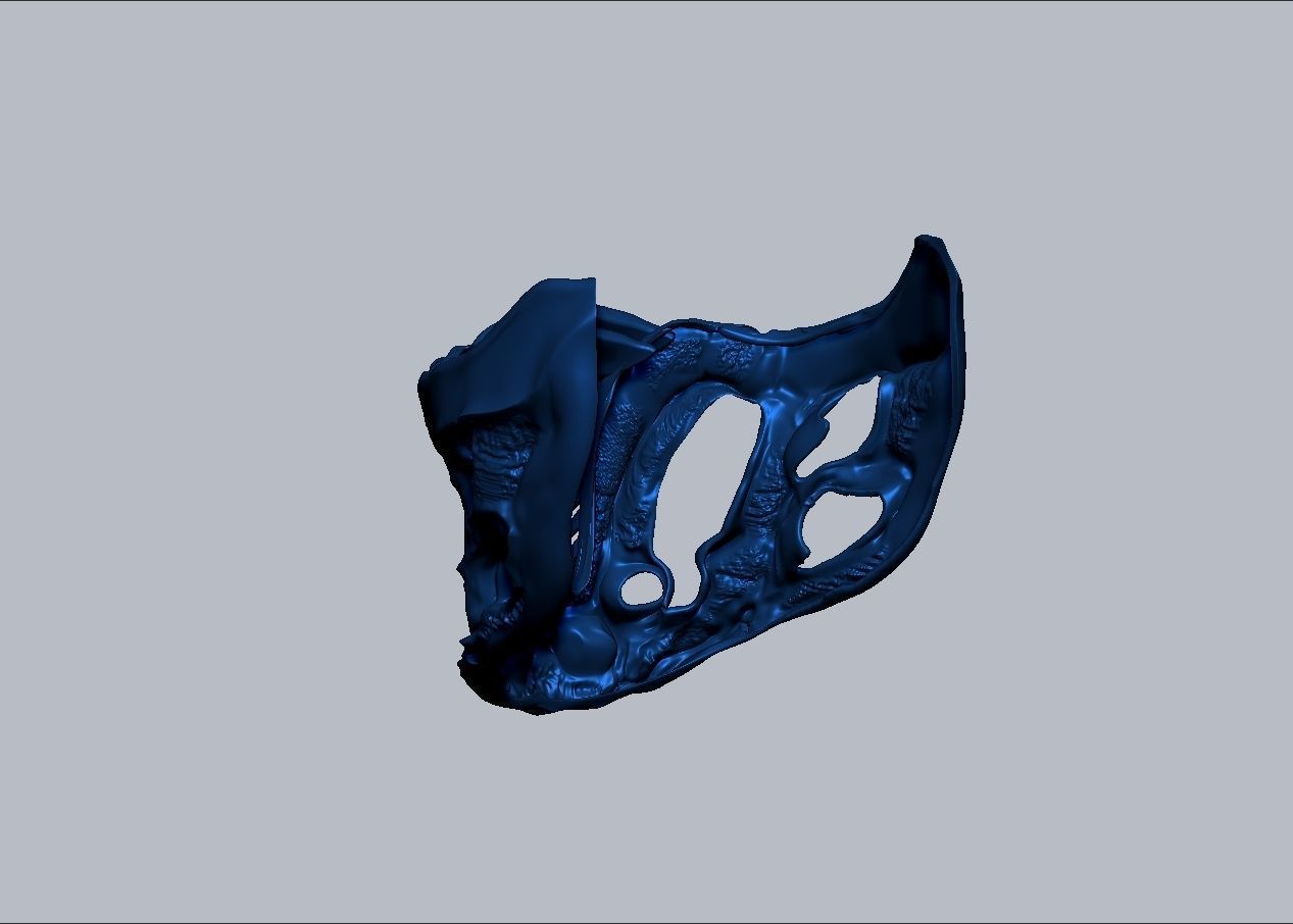 Mortal Kombat Movie 2021 Subzero mask 3D print model_6