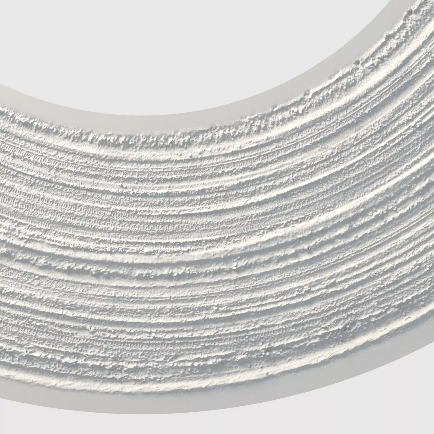 Winter single lane road 03 - 16 meters 3D model_0