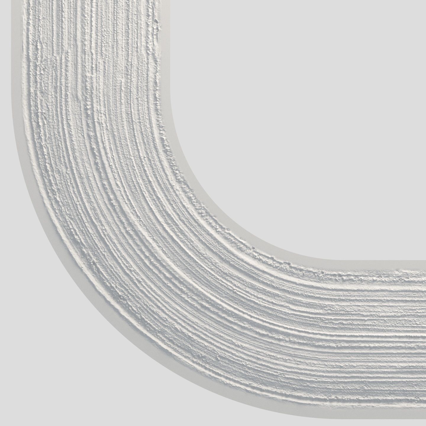 Winter single lane road 03 - 16 meters 3D model_1