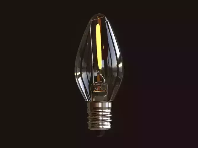Candle Light Bulb
