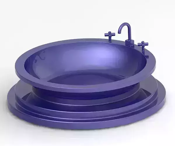 Stylish Bath Tub 3D print model