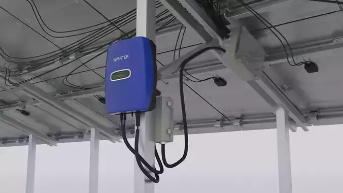 Solar Energy System 3D model