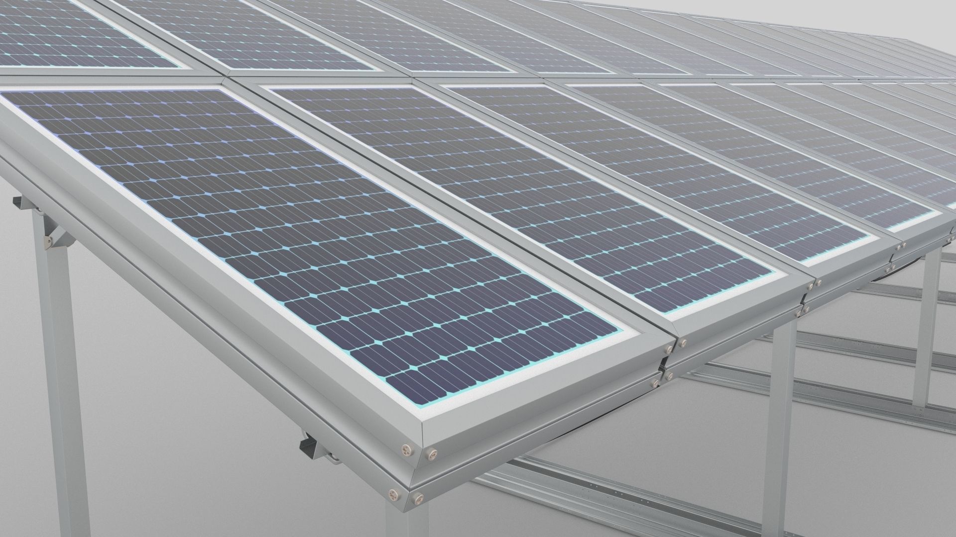 Solar Energy System 3D model_4