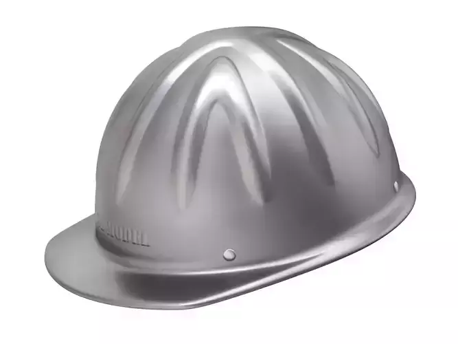 Skull Bucket Aluminum Hard Cap - shell only  3D model