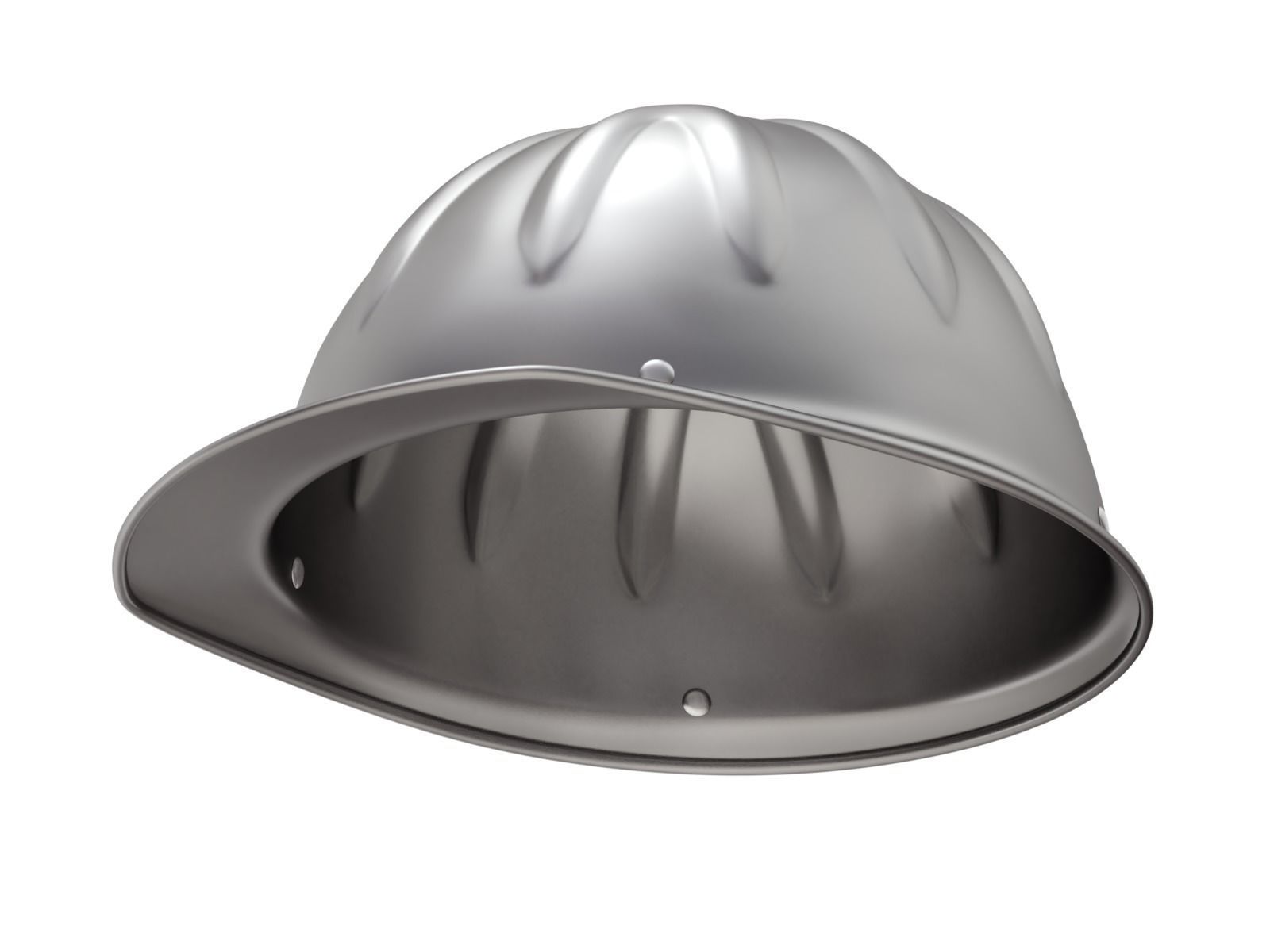 Skull Bucket Aluminum Hard Cap - shell only  3D model_2