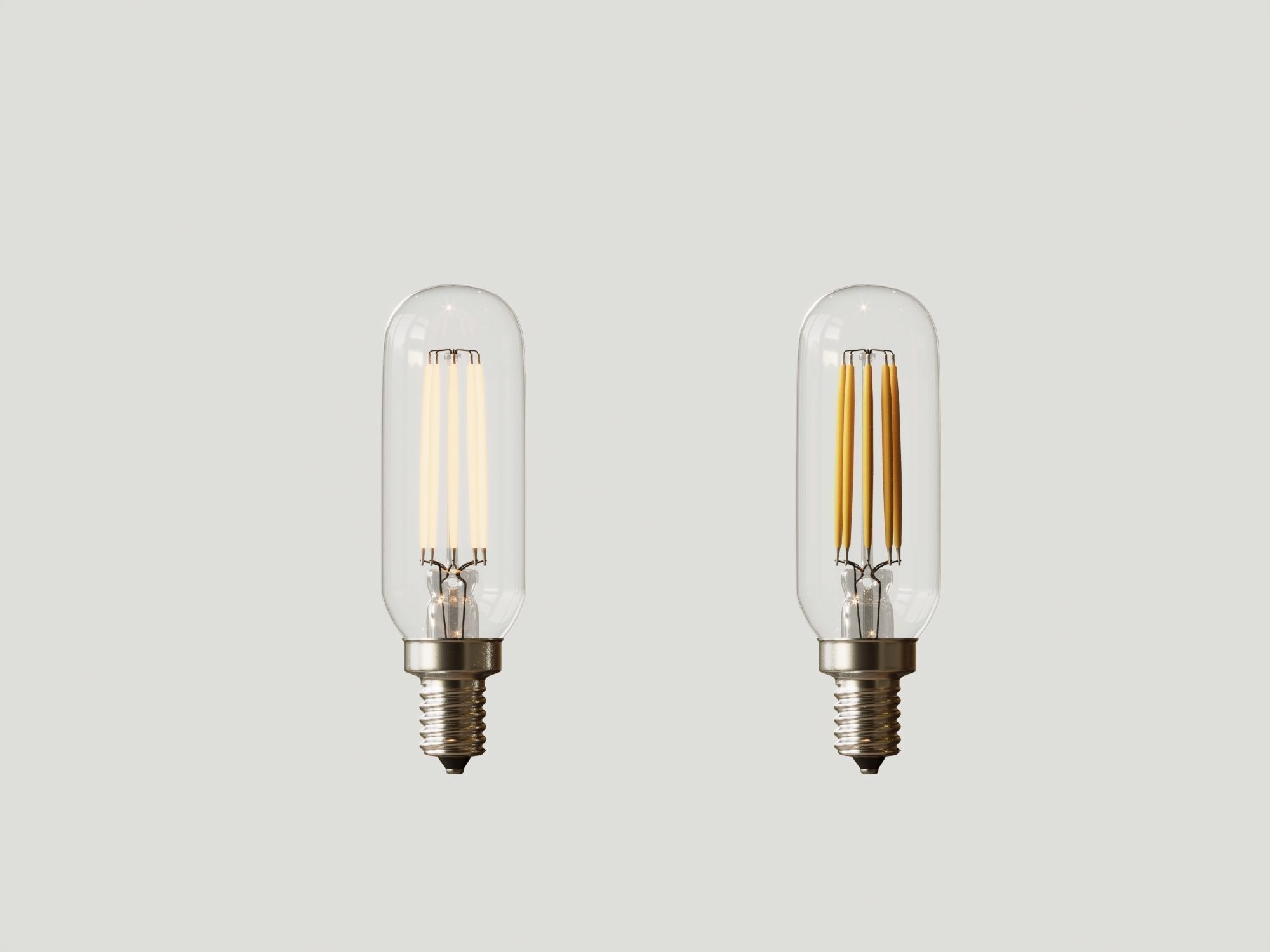 Dimmable T6 LED Bulbs 3D model_1