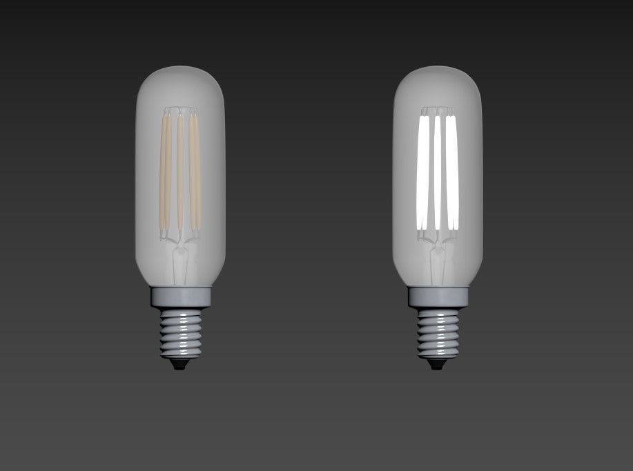 Dimmable T6 LED Bulbs 3D model_11