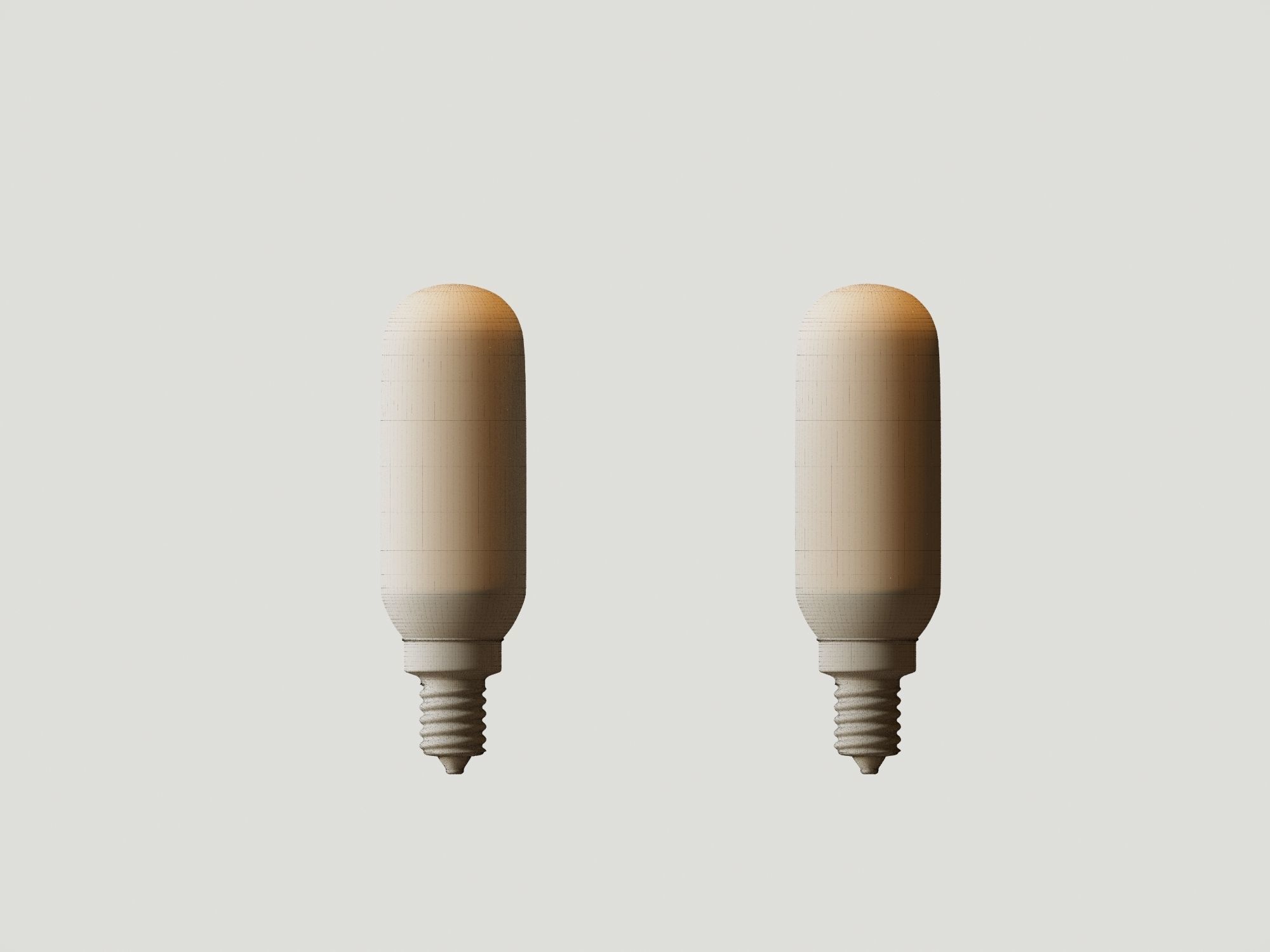 Dimmable T6 LED Bulbs 3D model_8