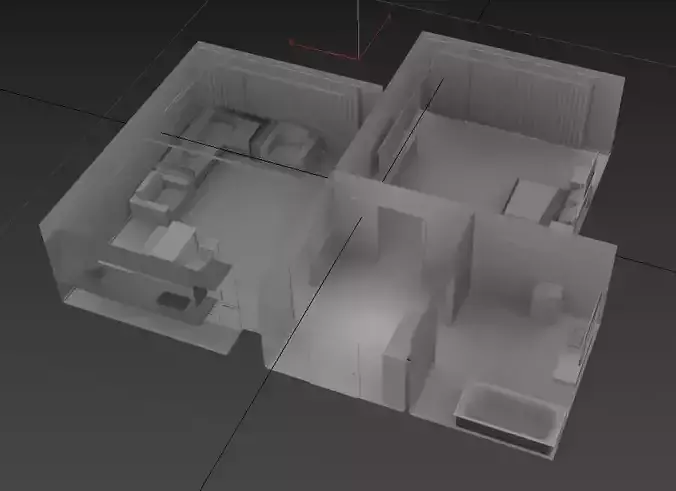 3D model of the interior