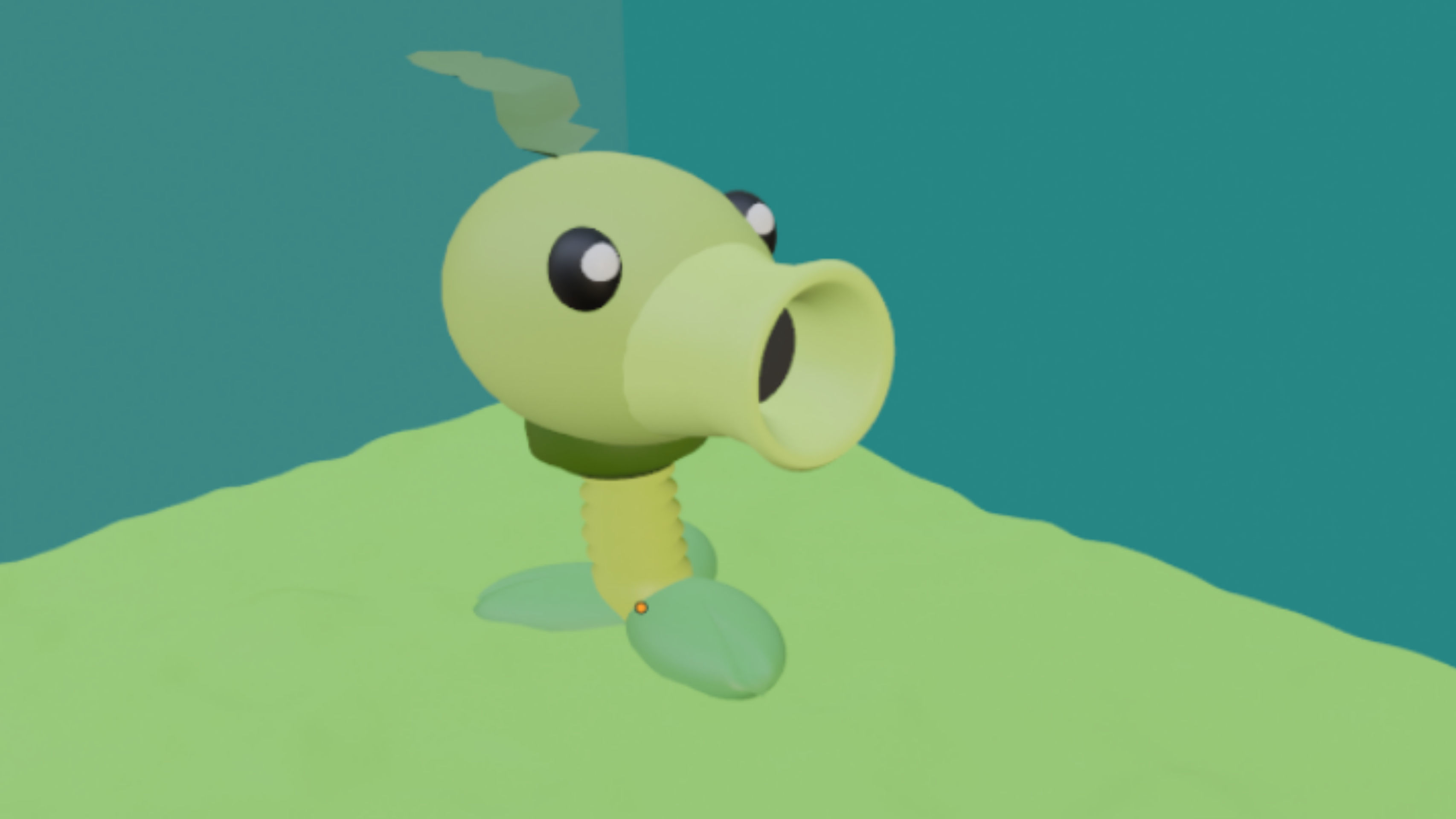Plants vs Zombies  3D model_2
