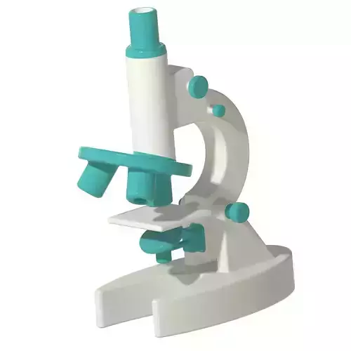 Classic Compound Microscope 3D print model