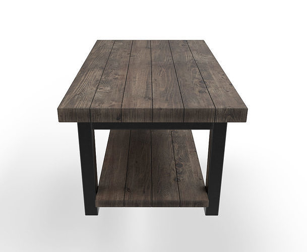 Adams Coffee Table Low-poly 3D model