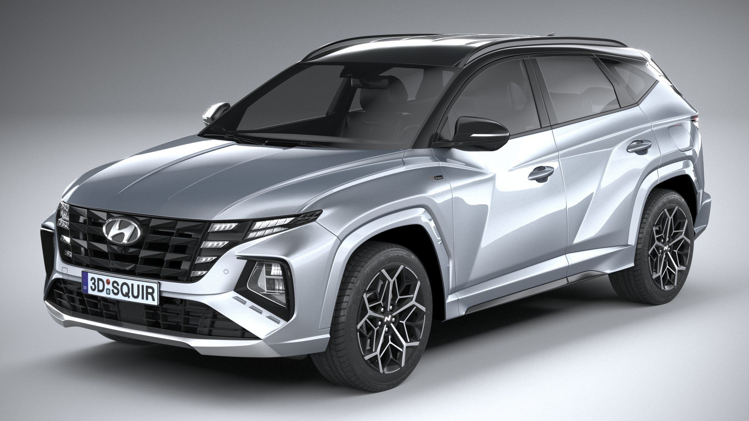 Hyundai Tucson N-Line 2021 3D model_1