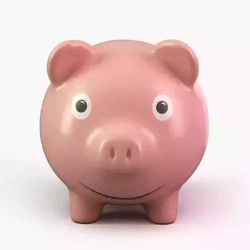 piggy bank 3D model