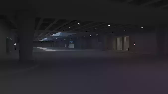 LA California Plaza underpass