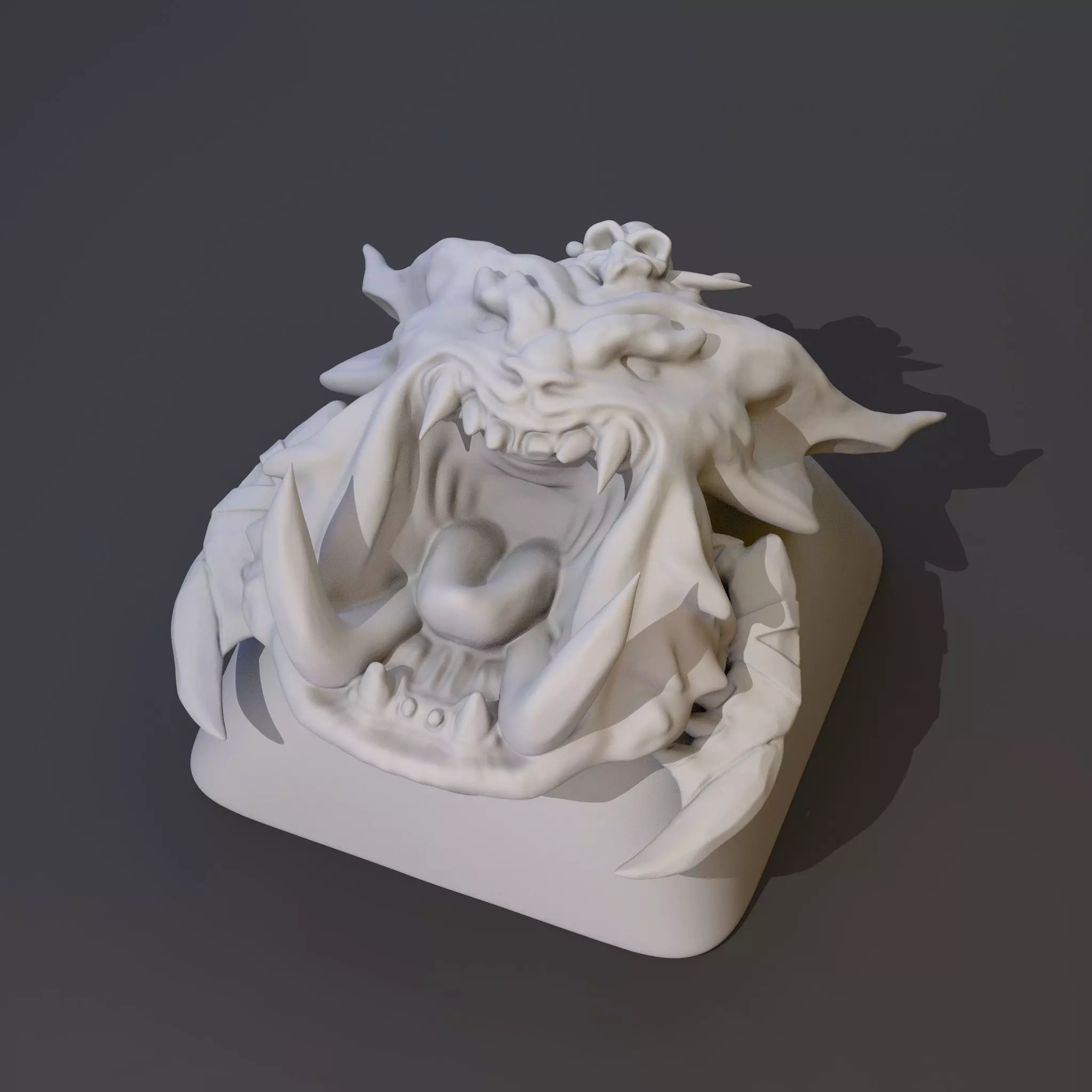 Gnar Keycap 3D print model