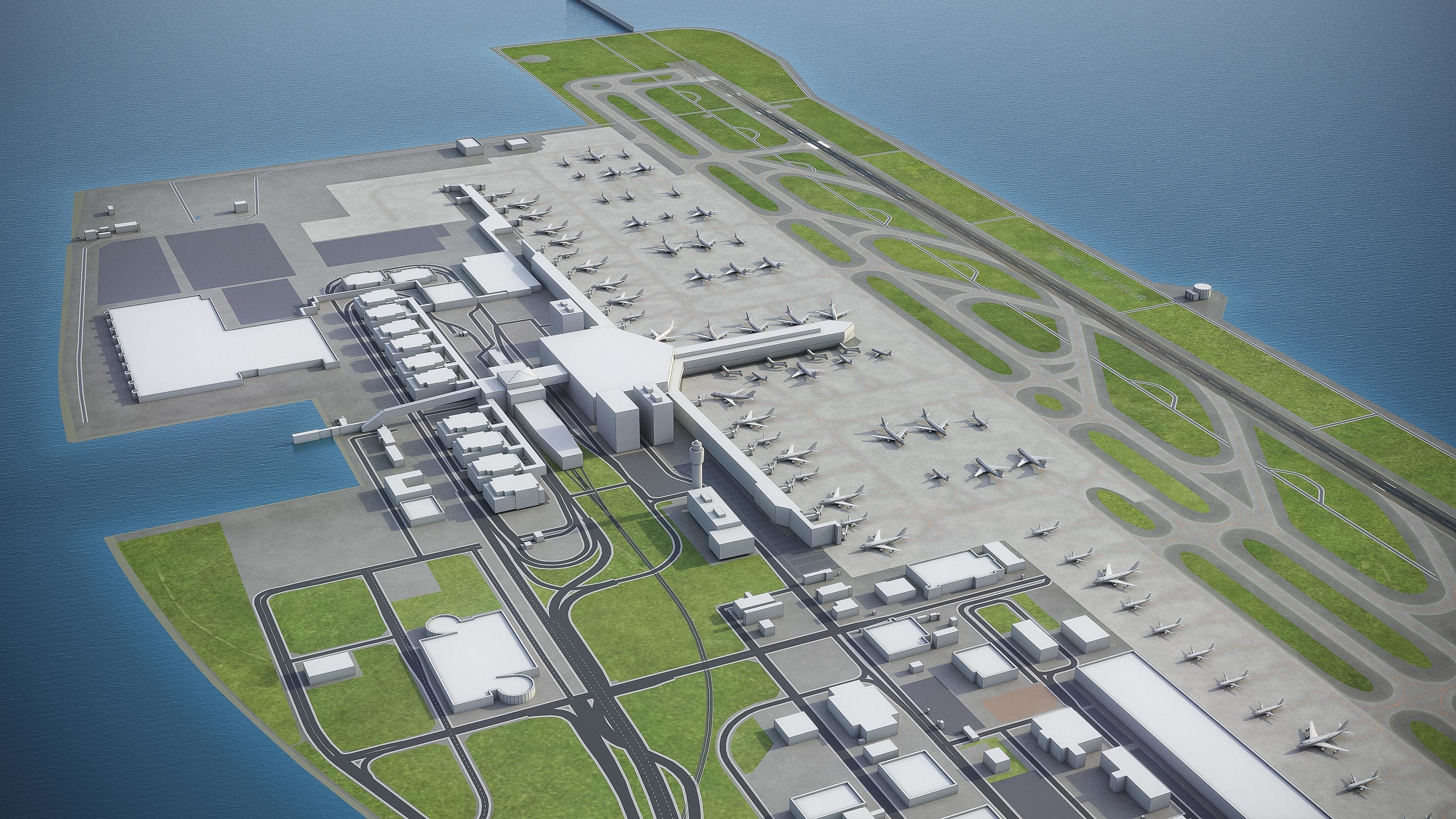 Nagoya - 3D City Model Low-poly 3D model_34